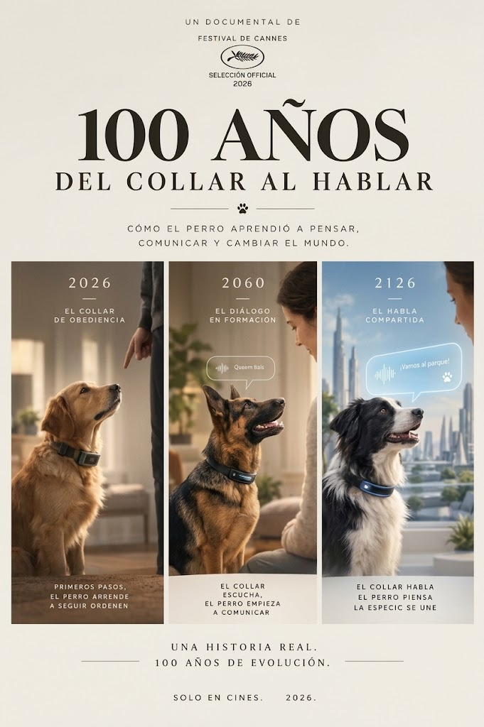 100 años del collar al hablar