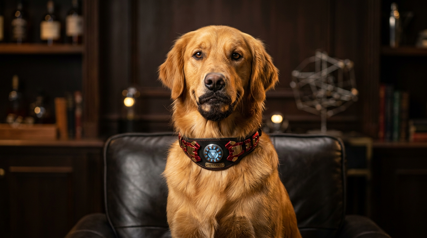 Golden Retriever Downey Jr.